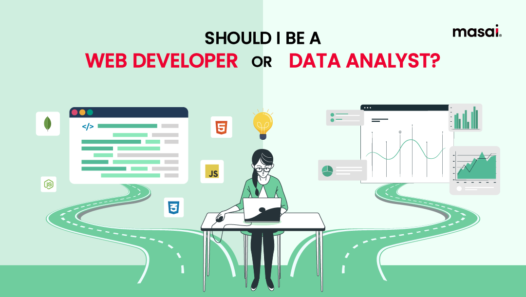 Read more about the article Web Development vs. Data Analyst Career: A Detailed Comparison