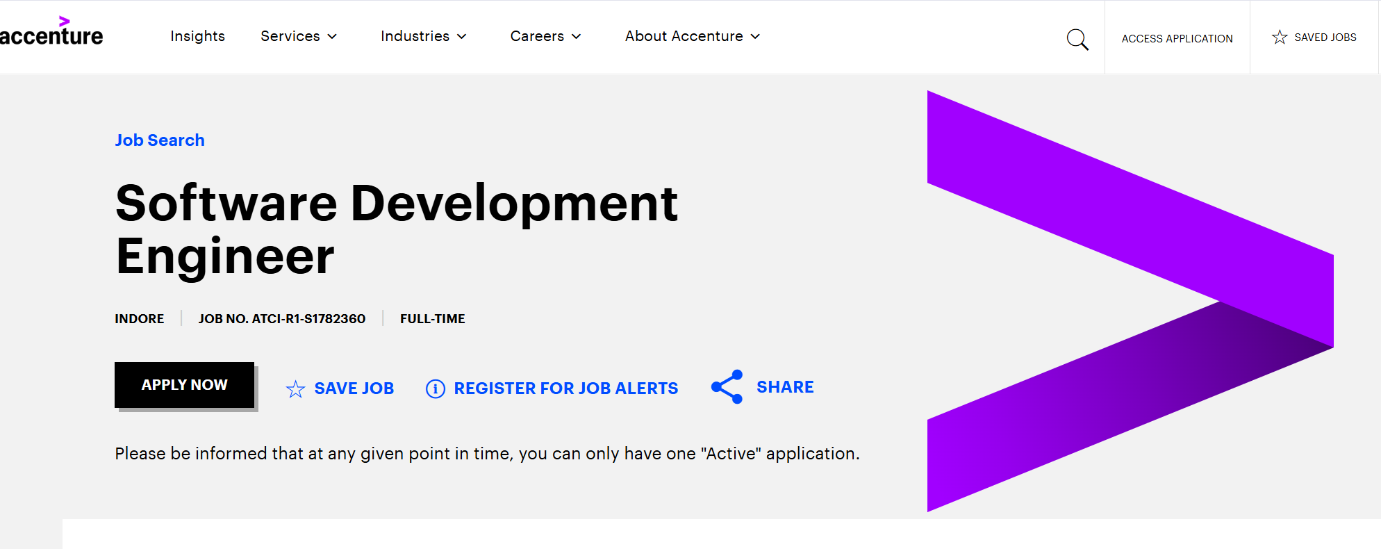 You are currently viewing Accenture Recruitment Freshers 2025 For Software Development Engineer | Apply Now!