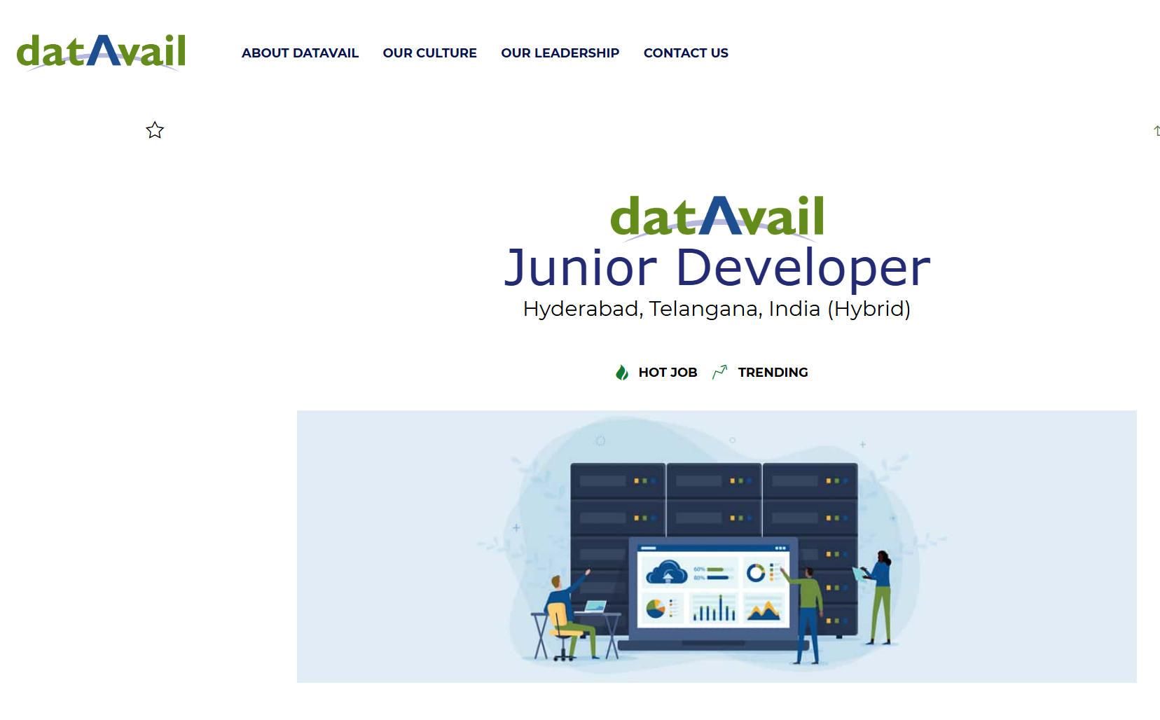 Read more about the article Datavail Off-Campus Drive 2025 Hiring Junior Developer