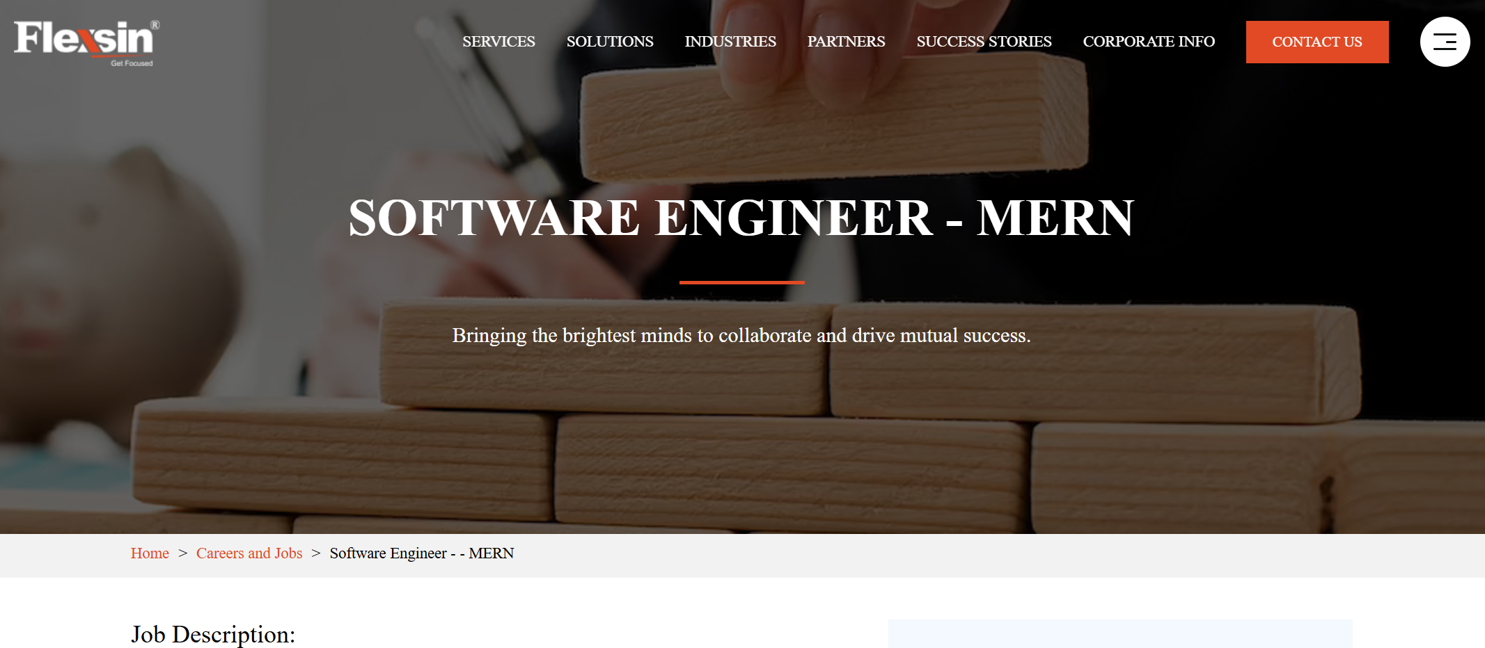 Read more about the article Flexsin Hiring Software Engineer – MERN